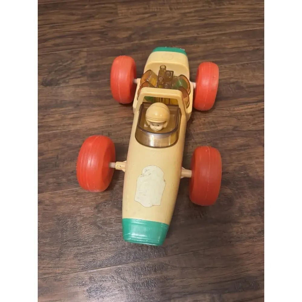 Vintage Kusan Grand Prix Race Popper Car Toy No. 26